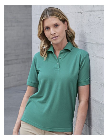 HEN-H401-Ladies 65/35 Classic Piqué Polo Shirt 2